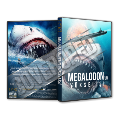 Megalodon Rising - 2021 Türkçe Dvd Cover Tasarımı